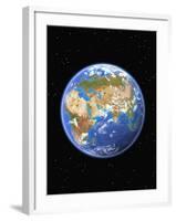 Eastern Hemisphere of Earth-Kulka-Framed Photographic Print