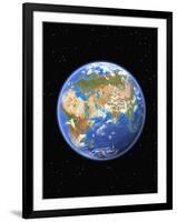 Eastern Hemisphere of Earth-Kulka-Framed Photographic Print