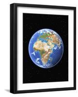 Eastern Hemisphere of Earth-Kulka-Framed Photographic Print