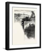 Eastern Ontario, Brockville (Top); the Riverside, Brockville (Bottom), Canada, Nineteenth Century-null-Framed Giclee Print