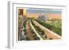 Eastern Parkway and Brooklyn Museum, New York City-null-Framed Art Print