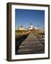 Eastern Point Lighthouse, Gloucester, Cape Ann, Massachusetts, USA-Walter Bibikow-Framed Photographic Print