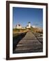 Eastern Point Lighthouse, Gloucester, Cape Ann, Massachusetts, USA-Walter Bibikow-Framed Photographic Print