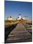 Eastern Point Lighthouse, Gloucester, Cape Ann, Massachusetts, USA-Walter Bibikow-Mounted Photographic Print