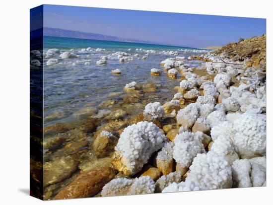 Eastern Shore of the Dead Sea, Jordan-Richard Ashworth-Stretched Canvas