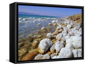 Eastern Shore of the Dead Sea, Jordan-Richard Ashworth-Framed Stretched Canvas