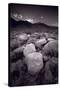 Eastern Sierra Sundown California BW-Steve Gadomski-Stretched Canvas