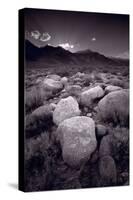 Eastern Sierra Sundown California BW-Steve Gadomski-Stretched Canvas