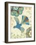 Eastern Tales Bird III-Daphne Brissonnet-Framed Art Print
