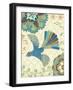 Eastern Tales Bird III-Daphne Brissonnet-Framed Art Print