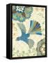 Eastern Tales Bird III-Daphne Brissonnet-Framed Stretched Canvas