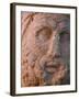 Eastern Turkey, Adiyaman, Nemrut Dagi National Park, West Terrace, Colossal Head of Hercules-Jane Sweeney-Framed Photographic Print