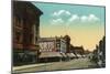 Eastern View of Grand Avenue - Portland, OR-Lantern Press-Mounted Art Print