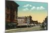 Eastern View of Grand Avenue - Portland, OR-Lantern Press-Mounted Art Print