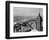 Eastern View of Singer Tower and Hudson River-null-Framed Photographic Print