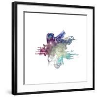 Eastern Visions 9-Jaclyn Frances-Framed Art Print