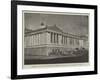 Eastern Wing of the Academy at Athens, Containing the Numismatic Museum-null-Framed Giclee Print