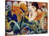 Eastern Women, 1912-Auguste Macke-Stretched Canvas