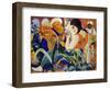 Eastern Women, 1912-Auguste Macke-Framed Giclee Print