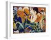 Eastern Women, 1912-Auguste Macke-Framed Giclee Print