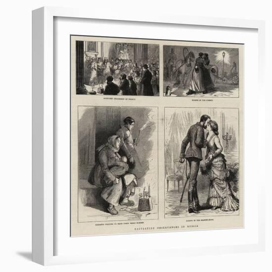 Eastertide Observances in Russia-null-Framed Giclee Print