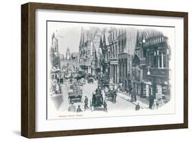 Eastgate Street, Chester, Cheshire-null-Framed Art Print