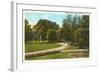 Eastman Park, Poughkeepsie, New York-null-Framed Art Print