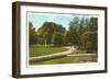 Eastman Park, Poughkeepsie, New York-null-Framed Art Print