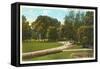 Eastman Park, Poughkeepsie, New York-null-Framed Stretched Canvas