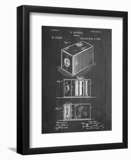 Eastman Vintage Camera Patent-null-Framed Art Print