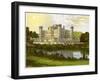 Eastnor Castle, Herefordshire, Home of Earl Somers, C1880-Benjamin Fawcett-Framed Giclee Print