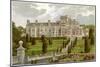 Easton Hall, Lincolnshire, Home of Baronet Cholmeley, C1880-AF Lydon-Mounted Giclee Print