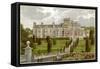 Easton Hall, Lincolnshire, Home of Baronet Cholmeley, C1880-AF Lydon-Framed Stretched Canvas