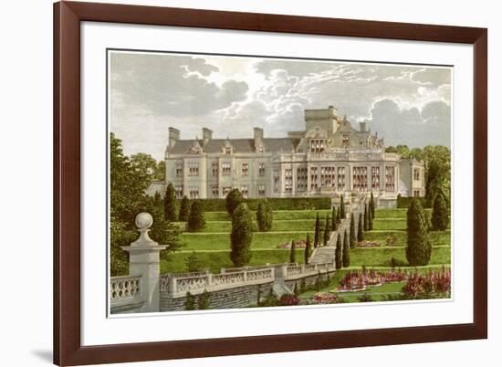 Easton Hall, Lincolnshire, Home of Baronet Cholmeley, C1880-AF Lydon-Framed Giclee Print