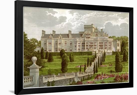 Easton Hall, Lincolnshire, Home of Baronet Cholmeley, C1880-AF Lydon-Framed Giclee Print