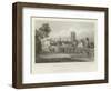 Easton, Near Great Dunmow, Essex-Thomas Mann Baynes-Framed Premium Giclee Print