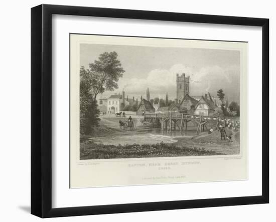 Easton, Near Great Dunmow, Essex-Thomas Mann Baynes-Framed Giclee Print