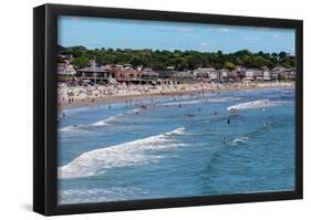 Easton's Beach Newport Rhode Island-null-Framed Poster