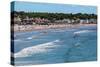 Easton's Beach Newport Rhode Island-null-Stretched Canvas