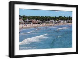 Easton's Beach Newport Rhode Island-null-Framed Photo