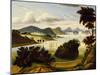 Eastport, and Passamaquoddy Bay (View of Hudson Valley), 1840-60 (Oil on Canvas)-Thomas Chambers-Mounted Giclee Print