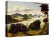 Eastport, and Passamaquoddy Bay (View of Hudson Valley), 1840-60 (Oil on Canvas)-Thomas Chambers-Stretched Canvas