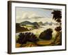 Eastport, and Passamaquoddy Bay (View of Hudson Valley), 1840-60 (Oil on Canvas)-Thomas Chambers-Framed Giclee Print