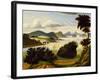 Eastport, and Passamaquoddy Bay (View of Hudson Valley), 1840-60 (Oil on Canvas)-Thomas Chambers-Framed Giclee Print