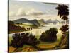 Eastport, and Passamaquoddy Bay (View of Hudson Valley), 1840-60 (Oil on Canvas)-Thomas Chambers-Stretched Canvas