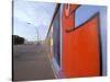 Eastside Art Gallery, Berlin Wall, Berlin, Germany-Walter Bibikow-Stretched Canvas