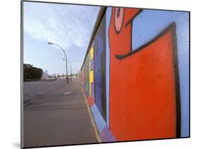Eastside Art Gallery, Berlin Wall, Berlin, Germany-Walter Bibikow-Mounted Premium Photographic Print