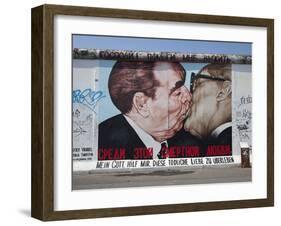 Eastside Gallery (Berlin Wall), Muhlenstrasse, Berlin, Germany-Jon Arnold-Framed Photographic Print