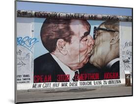 Eastside Gallery (Berlin Wall), Muhlenstrasse, Berlin, Germany-Jon Arnold-Mounted Photographic Print