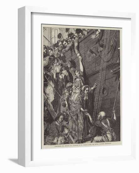 Eastward, Ho August 1857-Henry O'Neill-Framed Giclee Print